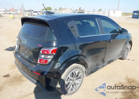 2020 Chevrolet Sonic Fwd Lt 5-Door from USA, damaged, VIN 1G1JD6SB1L4109762